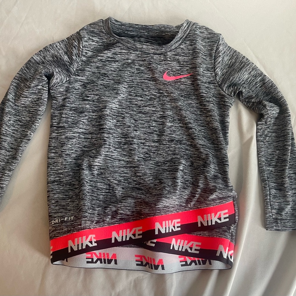 Nike Dri-FIT Gray Shirt- 3T Girls